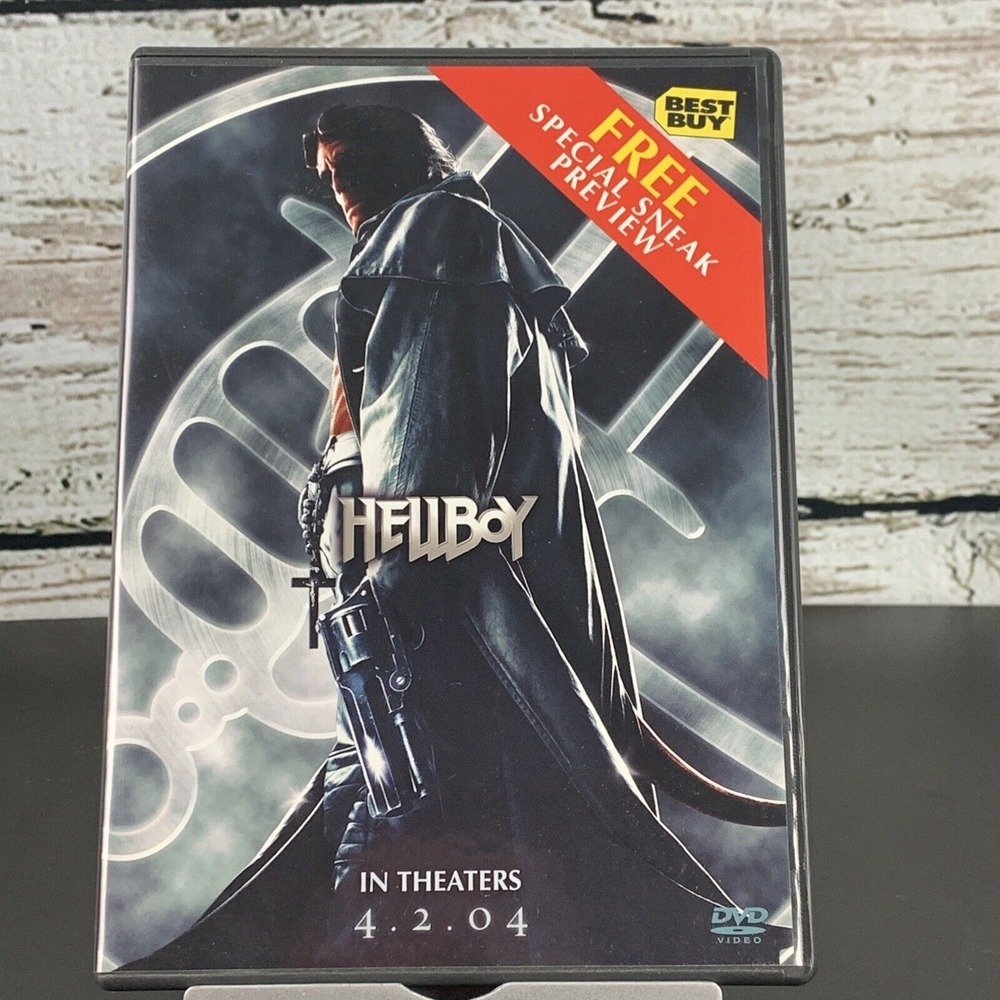 Hellboy [DVD 2004]‎ Movie Best Buy Special Sneak Preview Action Adventure Film